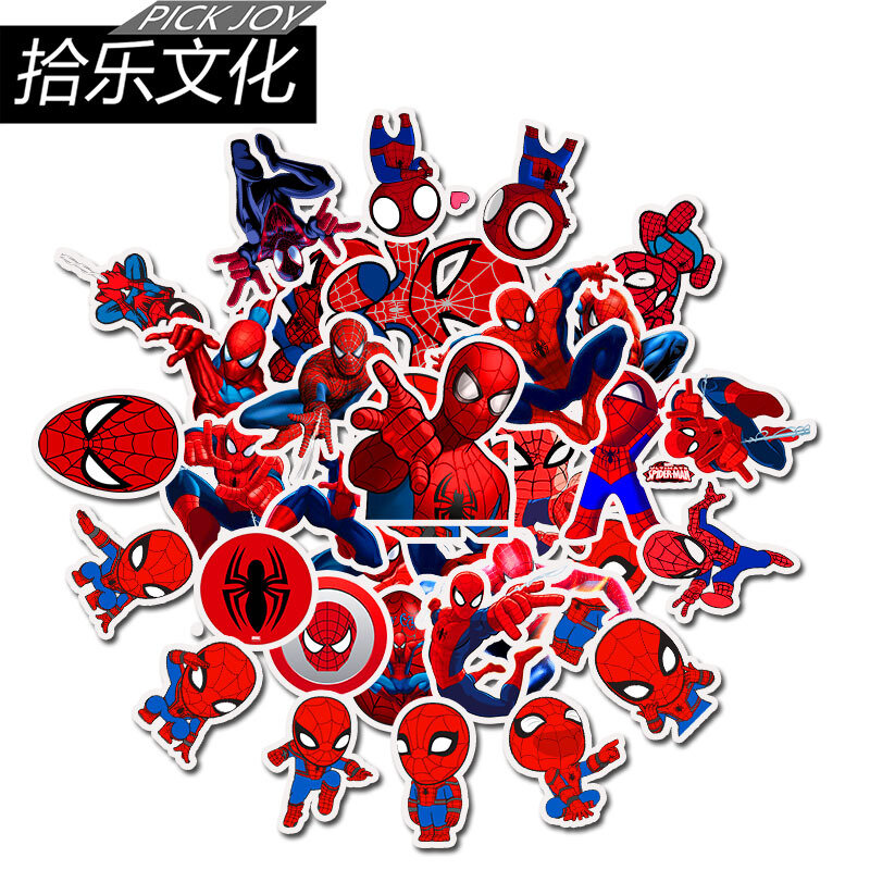 35 super-herói doodle impermeável skate adesivo personalidade tronco doodle