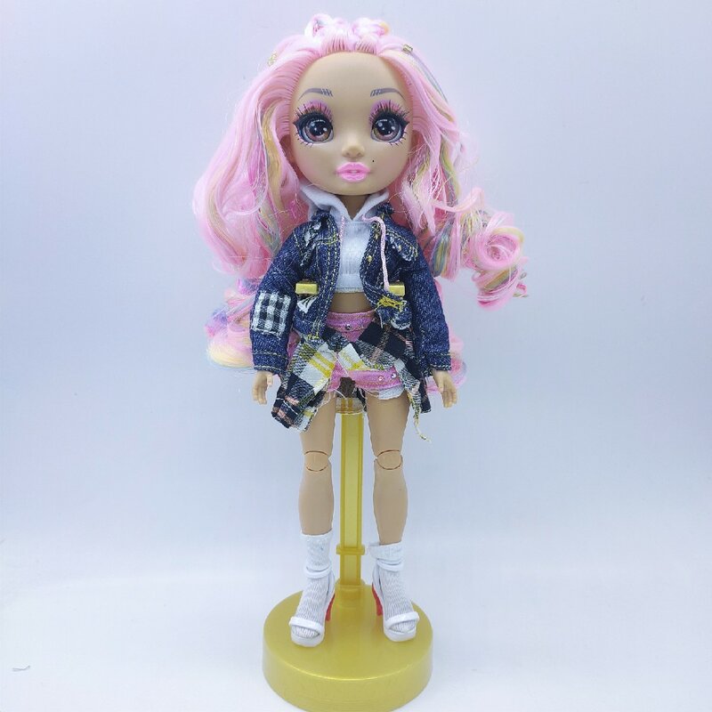 Кукла для старшей школы Slem poopsie Big Sister, модная Радужная кукла с неожиданными волосами, 11 дюймов