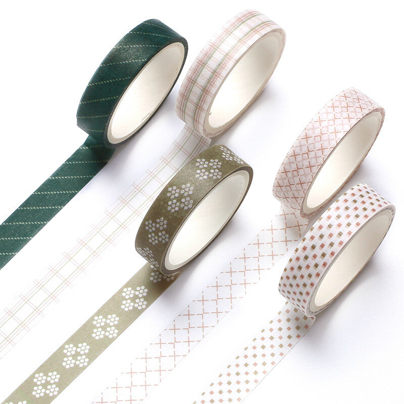 Multi-color Washi Tape Scrapbooking Decorative Adhesive Tapes Paper Japanese Stationery Sticker