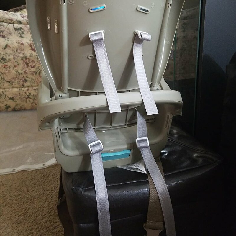 High Chair Back Belt 5-point Safety Belt Child Stroller Safety Belt Child Dining Chair Seat Belt High Chair Belt