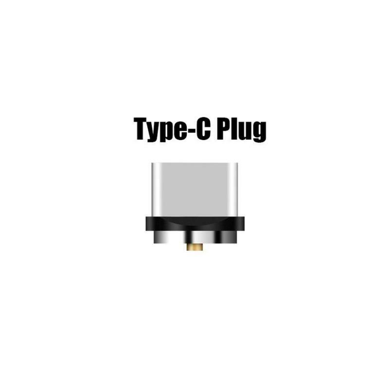 Snel Opladen Micro Usb Type-C Magneet Charger Wire Usb-C Type-C Magnetische Kabel Voor Iphone ios Android Type C Kabel (Alleen Hoofd)