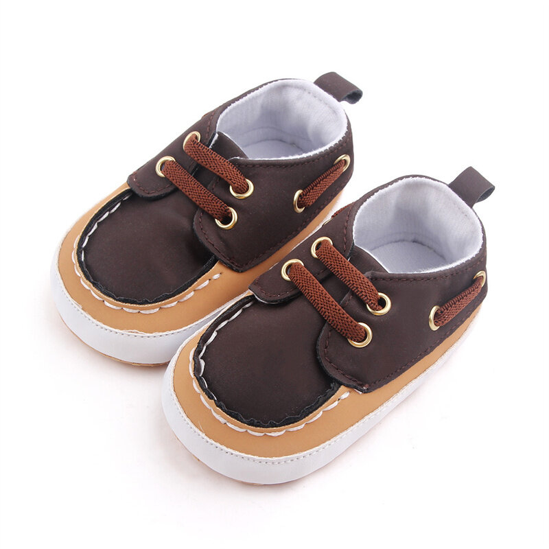 Chaussures pour nouveau-né, chaussettes pour bébé, pour garçons et filles, en coton, confortables, souples, antidérapantes, à semelle élastique