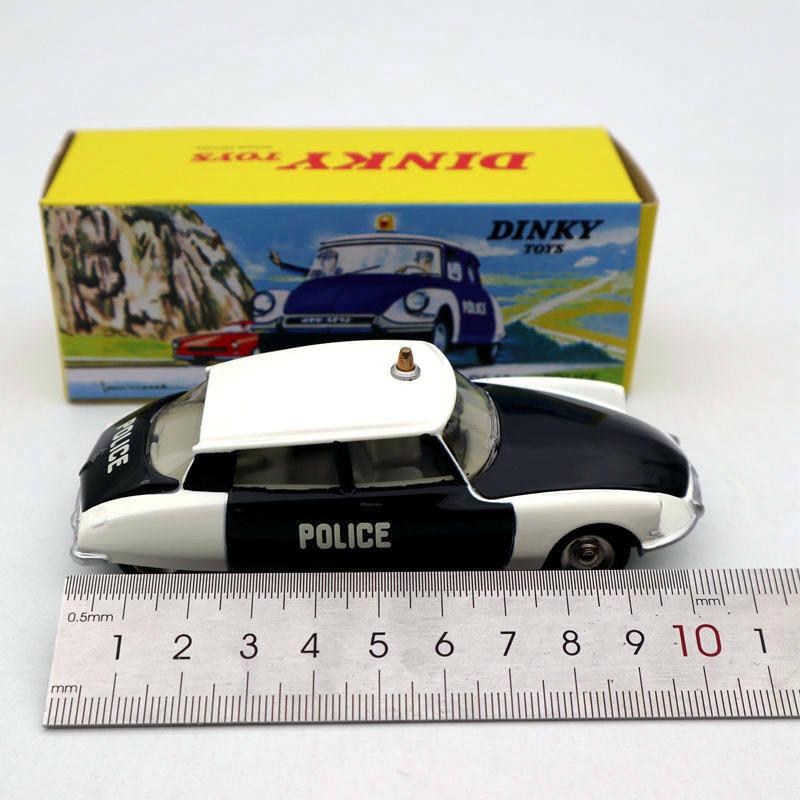 Defecto Dinky Toys 501 Atlas Citroen DS 19 policía Aleación Modelo automóvil de fundición