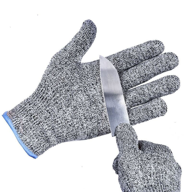 LLD Anti-Cut Handschuhe Sicherheit Cut Proof Stichsichere Edelstahl Draht Metall Mesh Butcher Cut-Beständig Handschuhe