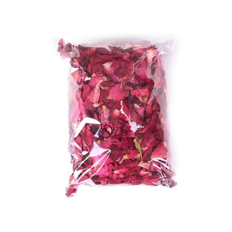 New Romantic 100g Natural Dried Rose Petals Bath Dry Flower Petal Spa Whitening Shower Aromatherapy Bathing Supply