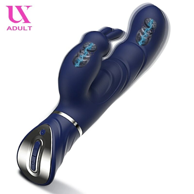 Lapin vibrateur Super puissant pour femme, jouet sexuel pour adulte, Stimulation du Clitoris et du point G, 10 vitesses