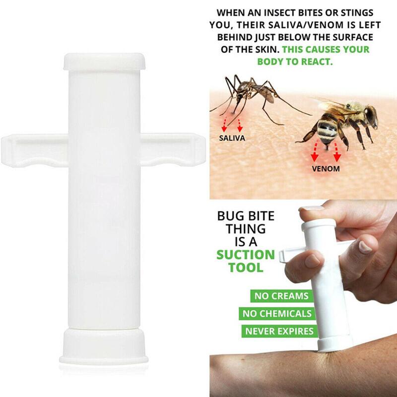 Portátil ao ar livre casa anti coceira reliever mosquito inset bug mordida sucção ferramenta