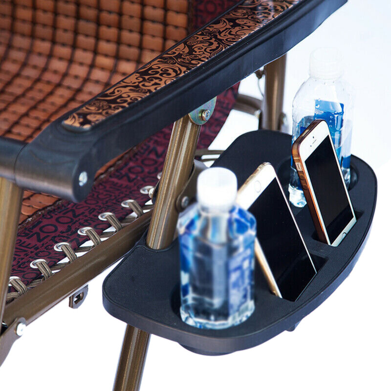 Składane krzesło na plażę klip na stolik kubek uchwyt na napoje tylko taca na salon Camping sportowa impreza aktywność na świeżym powietrzu