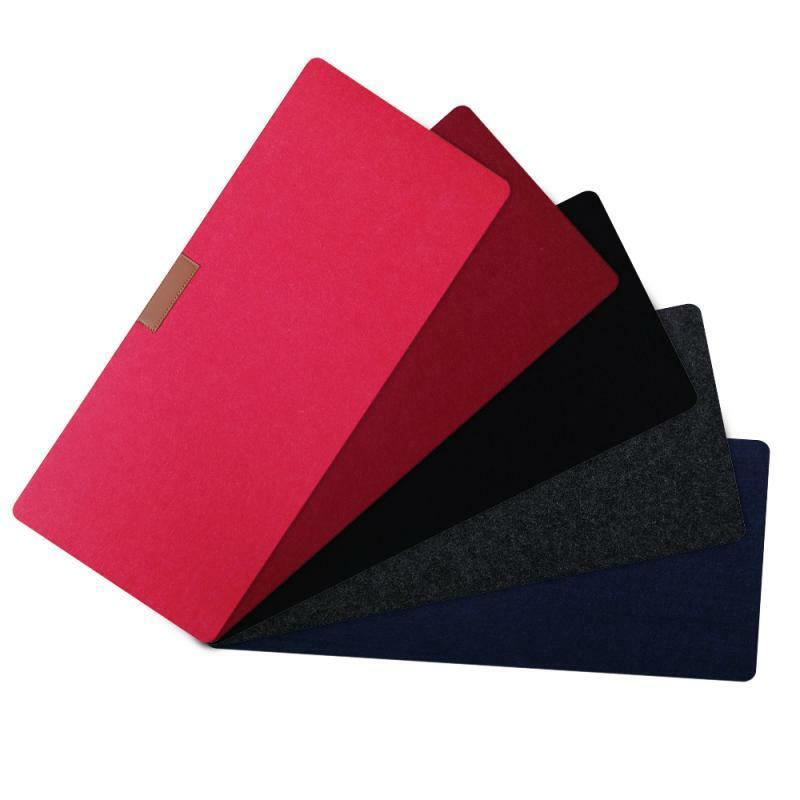 1pcs Mice Pad Office Computer Desk Mat Extra Large Mouse Felt Modern Non-woven Mouse Pad Keyboard Pad Laptop Cushion Desk Pads