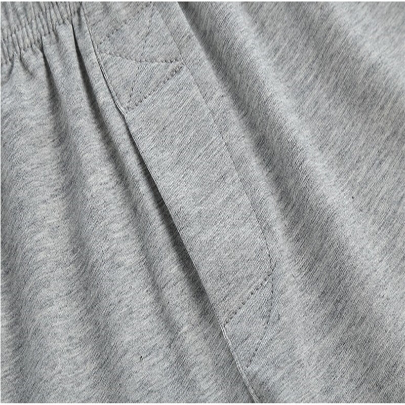 Pantalones cortos de algodón para hombre, ropa de dormir de marca de ropa interior, Bóxer holgado informal, color sólido, MA50171