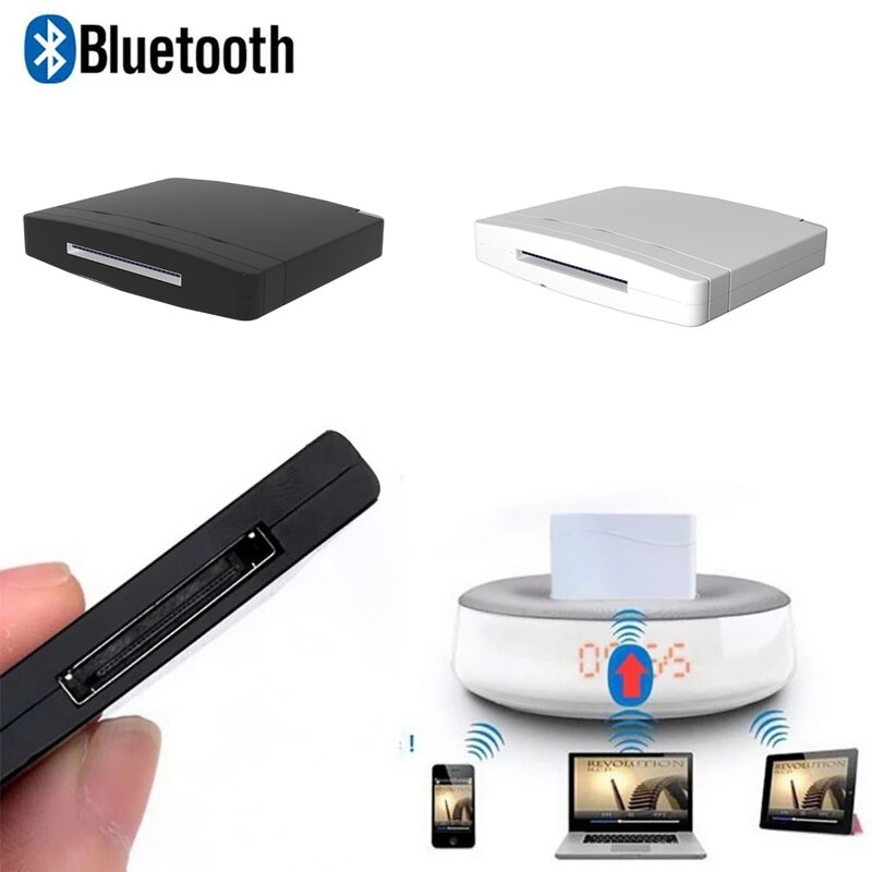 Bluetooth Audio Receiver 30Pin Bluetooth Audio Ontvanger Dock Speaker Bose Sound Dock Bluetooth A2DP Music Receiver Audio Adapter