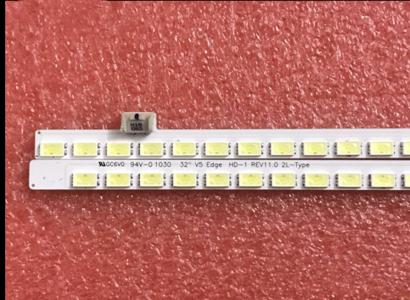 LED de retroiluminación, accesorio para LG 32Le5300 2E70RG 3660L-0356A 32 "Edge REV11.0 HD-1 V5, 2 piezas