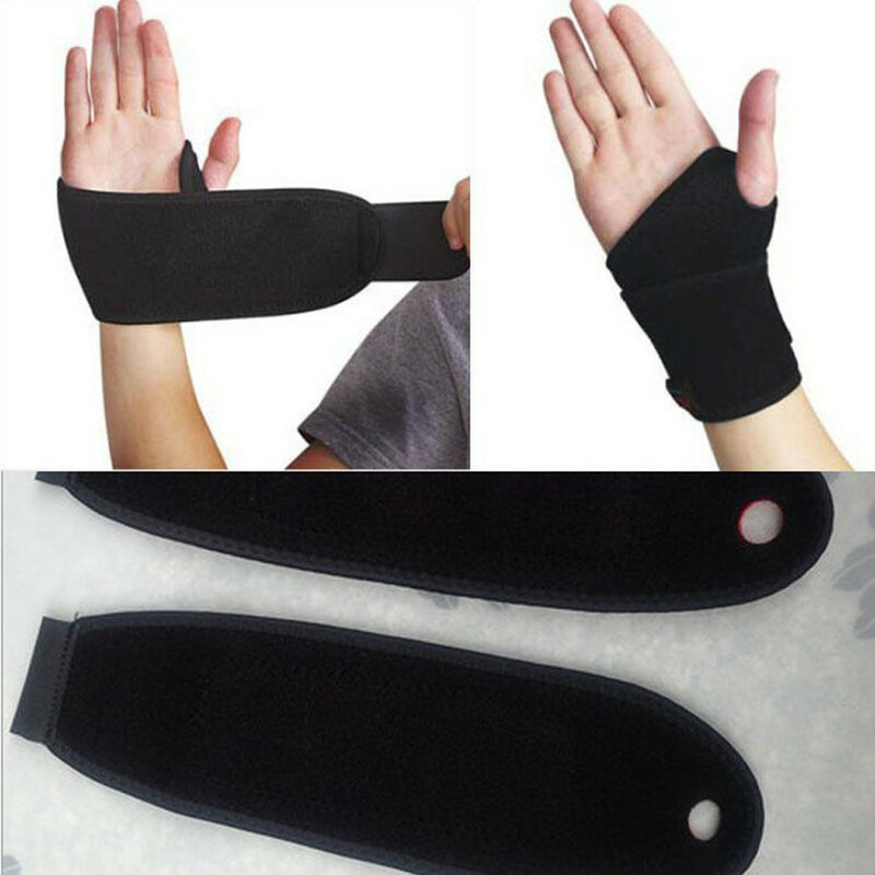 1pc Wrist Guard Band Brace Support Carpal Tunnel Sprains Strain Gym Strap Sports Pain Relief Wrap Bandage Lightweighted Dropship