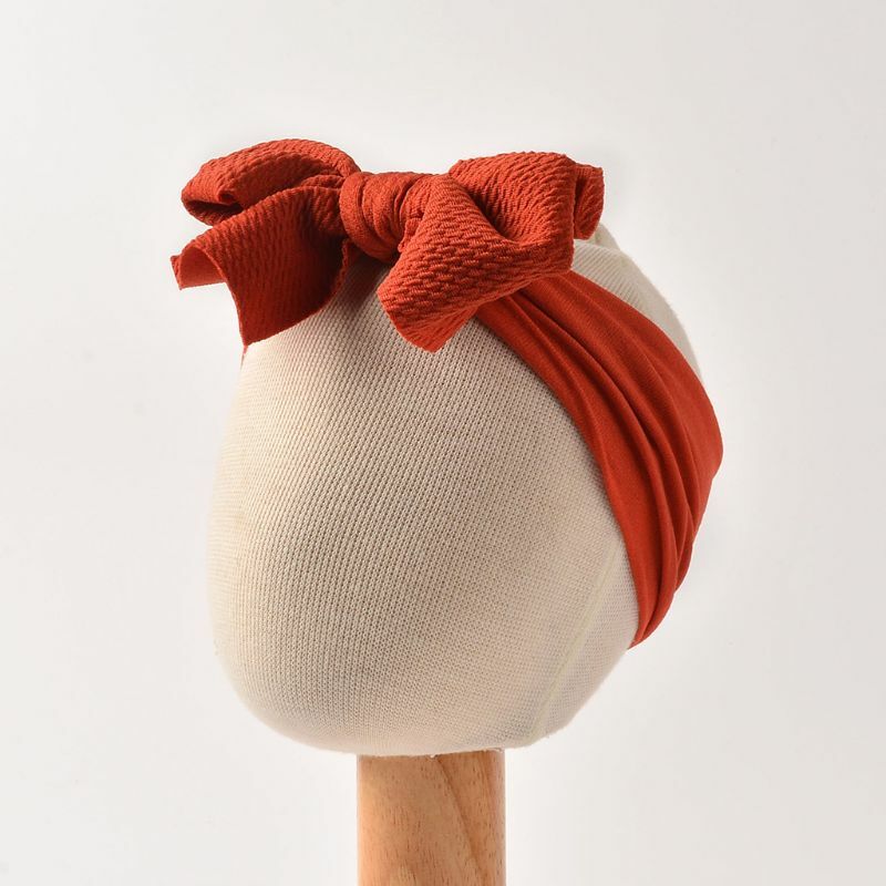 Nowy 8 sztuk/zestaw niemowlęta maluch Turban nylonowe włosy zespół Bowknot szeroki elastyczny pałąk rekwizyty fotograficzne stroik dekoracje