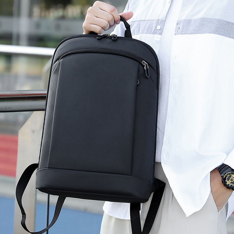Ультратонкий рюкзак на плечо для ноутбука 14 дюймов Сумка для ноутбука унисекс деловой рюкзак для офиса тонкий рюкзак