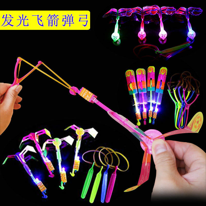 1pc 25 Cm Flash Ziehen Linie Led Schwungrad Glow Schwungrad Pfeife Kreative Klassische Leucht Spielzeug Für Kinder Geschenk Zufalls farbe
