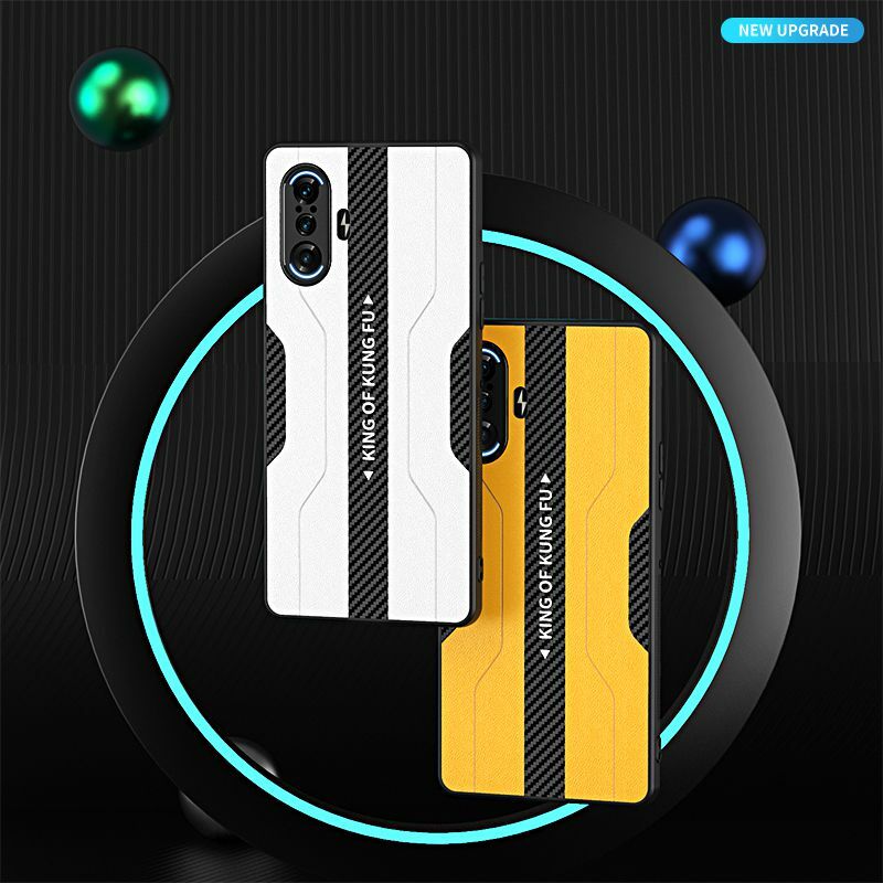 For Redmi K30 K40 K50 Pro Gaming Case For Redmi 9 Pro Max Poco F3 X3 Mi 11 11t Pro Ultra Lite Leather Splicing Cover