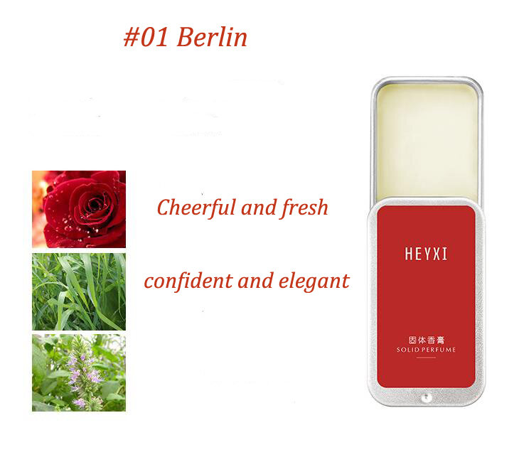 Portable Solid Perfume Long-lasting Balm Body Perfume Flower Fruit Fragrance Floral Cream Female Parfum No Alcohol 1pcs