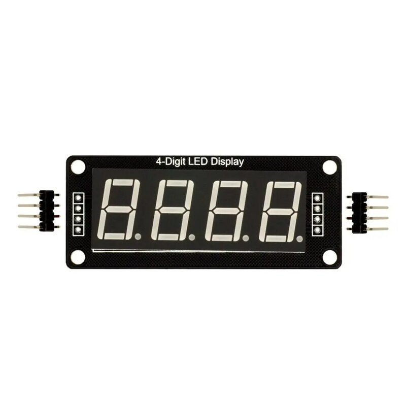 0.56 ''Inch TM1637 4Bit Kỹ Thuật Số LED 7 Đoạn Đồng Hồ Ống Màn Hình Cho Arduino