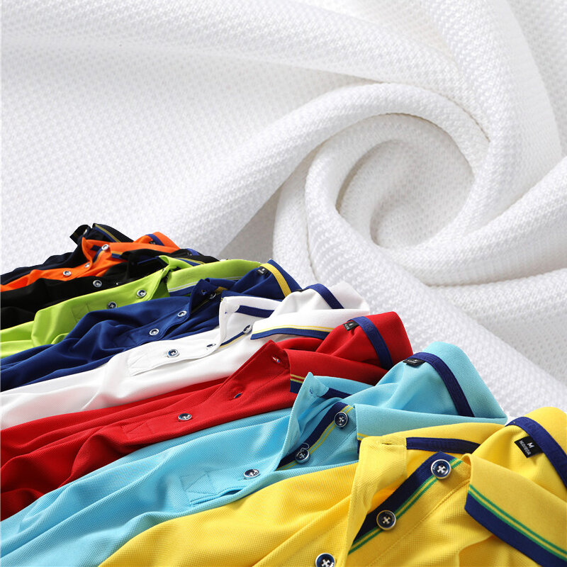 Polo personnalisé avec Logo imprimé ou broderie, 100% fibres de lin, sur mesure, créez vos propres Polo unisexe