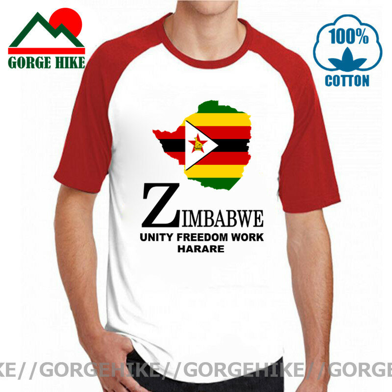 Zimbabwe ZWE Zimbabwe Harare mens t 셔츠 new Top t-shirt 반팔 옷 운동복 국가 국가 지도 패션 티, 신제품 티셔츠