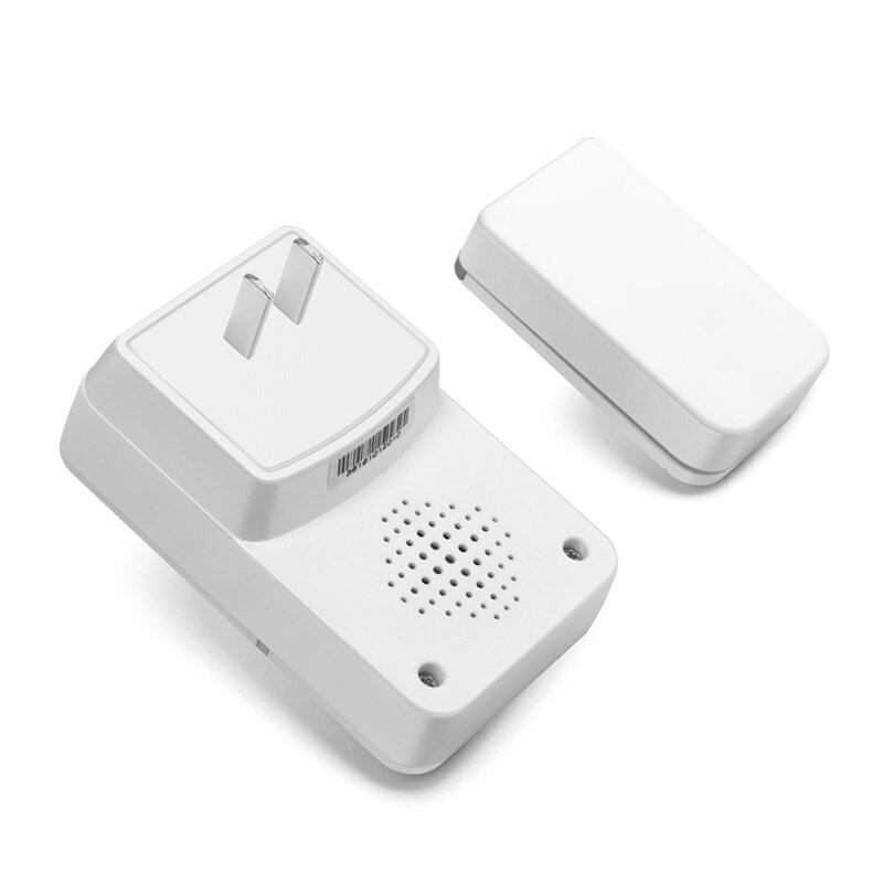 Wireless Doorbell Intelligent Home 1 Button To 1 Receiver Waterproof 45 Songs Ding Dong For Elder Door bell