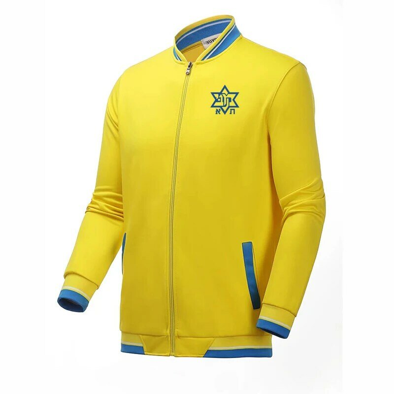 เทลอาวีฟ Maccabi Retro เสื้อฟุตบอล Vintage ฟุตบอลการฝึกอบรมการออกกำลังกายเสื้อ