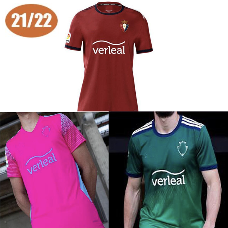 Osasuna-fußball kit für kinder und erwachsene, fußball shirts, Centenario, 2021, 2022, Chimy avilla R. Torres, Rubén, Garcia, c