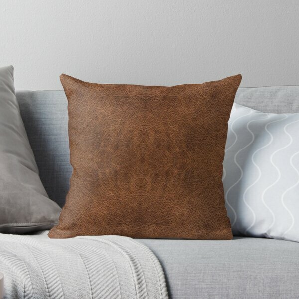 Leather  Soft Decorative Throw Pillow Cover for Home  Pillows NOT Included