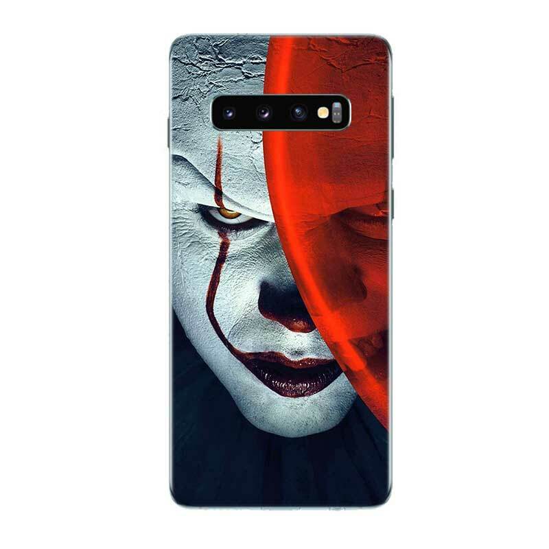 Pennywise – coque d'horreur Clown, étui pour Samsung Galaxy S20 + S20 S10 S9 S8 Plus S10E S6 S7 Edge Note 20 Ultra 8 9 10 Pro