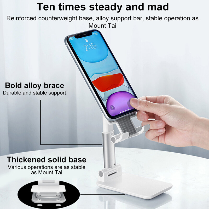 Multifunctional Pad Tablet Holder GPS Stand MP3 Player Selfie Mount 2 Color Home Phone Accessories Lazy Phone Holder