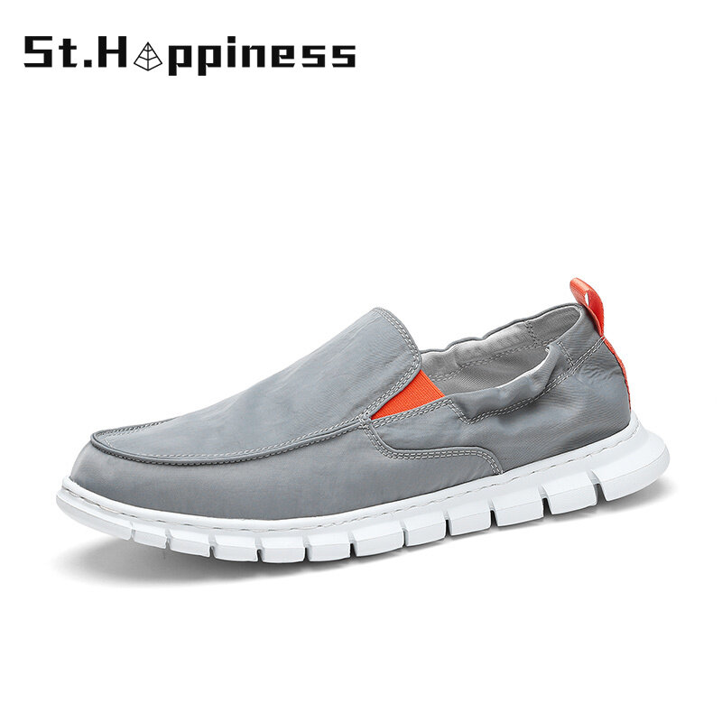 2021 Summer New Men's Canvas Boat Shoes Breathable Casual Driving Shoes Fashion Soft Slip-On Vacation Loafers Free Shipping