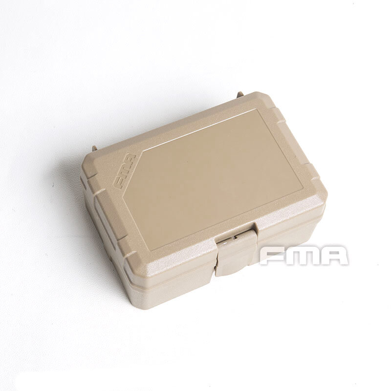 Caixa de plástico fma área externa, equipamento tático de armazenamento, acessórios