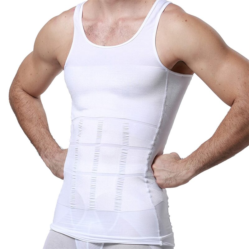 Slimming Vest Men's Slimming Underwear Body Shaper Waist Cincher Corset Men Shaper Vest Body Slimming Tummy Belly Body Shapewear