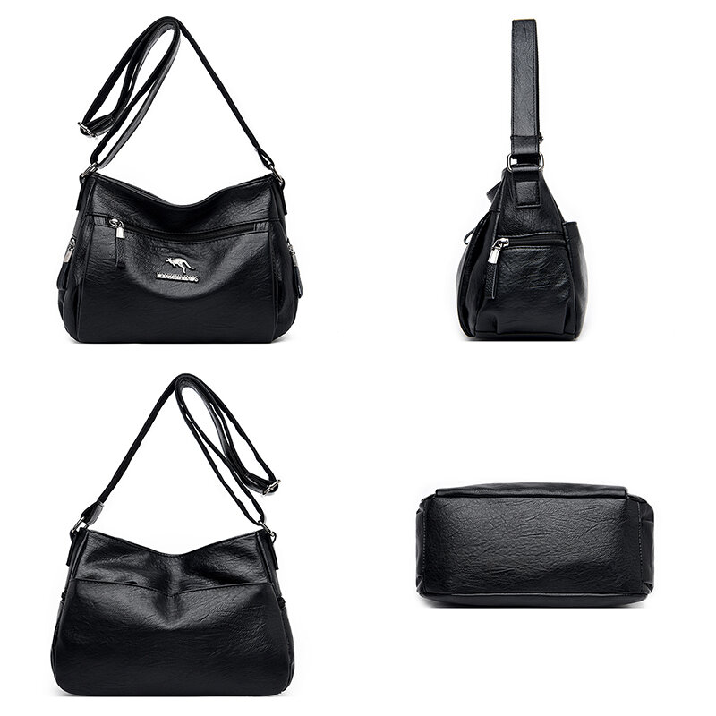 OLSITTI высококачественные модные повседневные сумки через плечо из мягкой искусственной кожи для женщин 2021 Новая модная дизайнерская сумка ч...