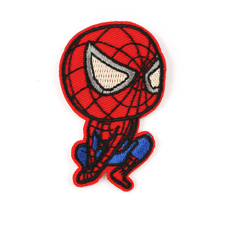 Marvel Iron man Spiderman Hulk Captain America patch anime cartoon clothes patch adesivi per indumenti adesivi in tessuto ricamato