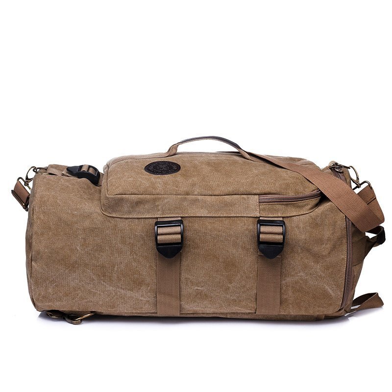 Yilia – sac de voyage en toile pour hommes et femmes, sac décontracté, polyvalent, rétro, grande capacité, portable, sport et fitness