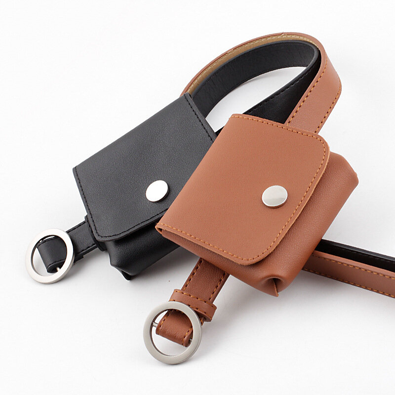 JIFANPAUL women Genuine leather belts for women Quality cow skin strap female girdle for jeans Fashion Round Ring buckle belt