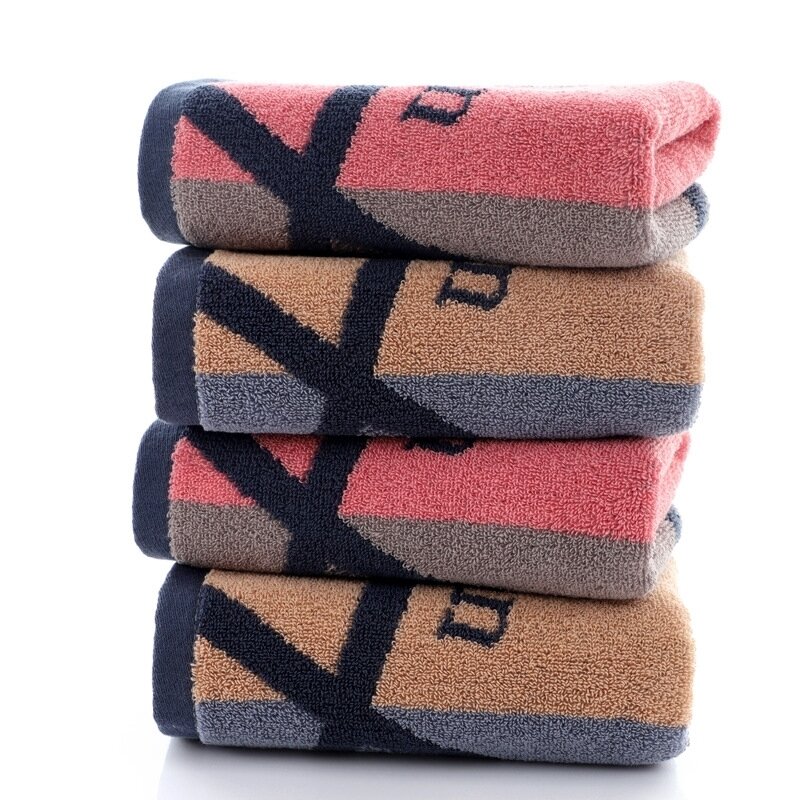 Fashion Men And Women Cotton Soft Letters Washcloth Travel Business Hotel Picnic Portable Towel Gym Yoga Sports Gifts Toallas