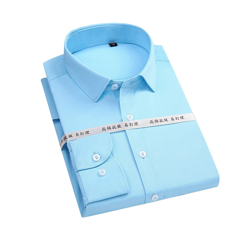 Neue 2021 Marke Männer Hemd Männlich Kleid Shirts männer Mode Casual Langarm Business Formal Shirt Camisa Sozialen Mas