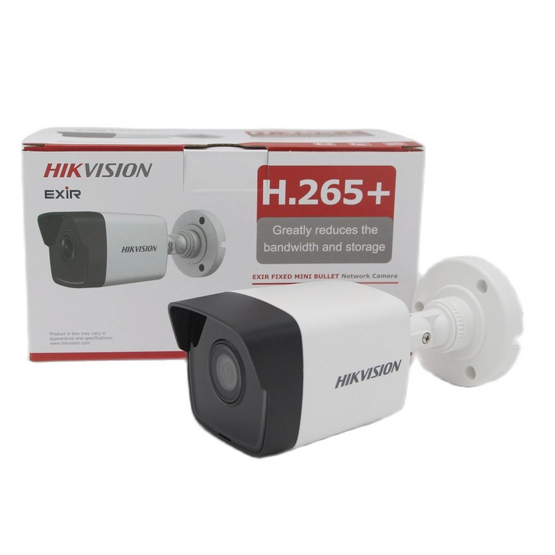 هيكفيجن DS-2CD1043G0-I 4MP بو كاميرا IP H.265 IR30m IP67 الأمن CCTV رصاصة شبكة كاميرا ويب