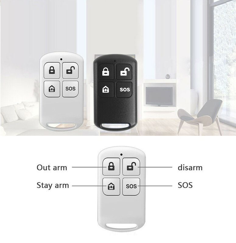 PF-50 ev1527 wireless remote control home security system