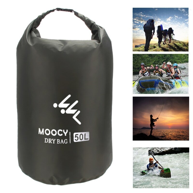 5L/20L/50L Waterdichte Dry Bag Roll Top Sack Rafting Varen Zwemmen Kajakken Droge Organizer Strand Vissen Tas