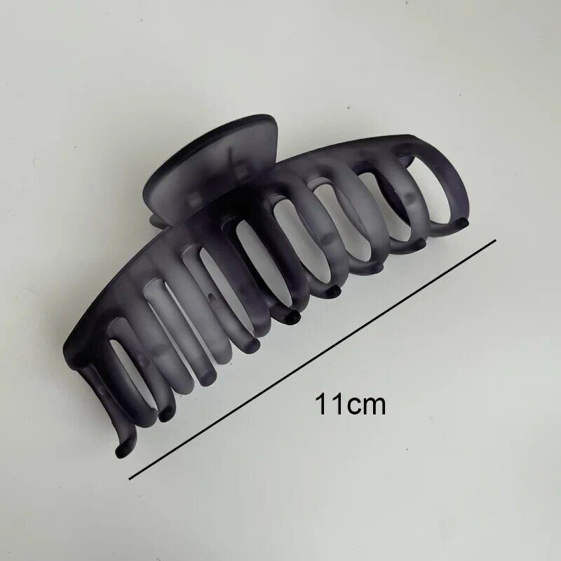 New Korean Style Large Size Simple temperament Matte color hairpin Fashion Hair Claw Clip for Women Hair Clips Hair Accessories