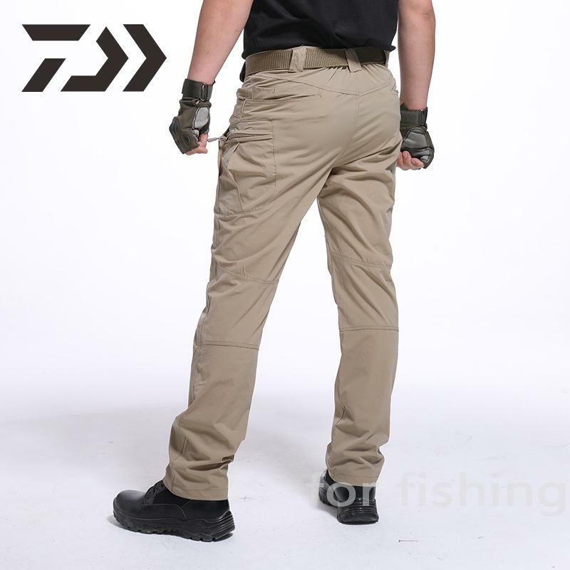 Daiwa-ropa de pesca para hombre, pantalones de pesca, pantalones tácticos  para deportes al aire libre con múltiples bolsillos, novedad de 2021 / Pesca