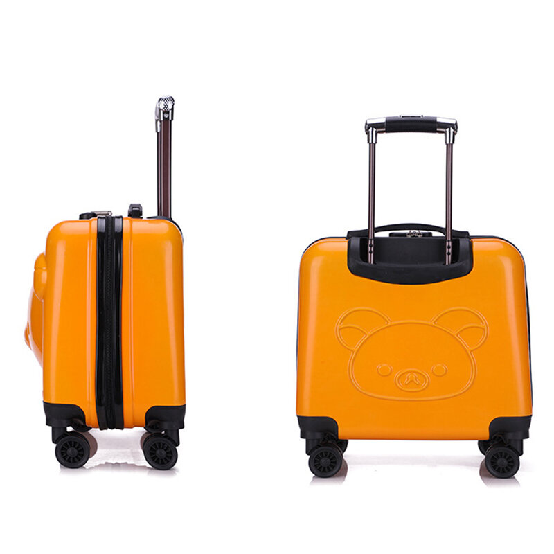 حقيبة جديدة ABS + PC مجموعة الأمتعة سلسلة 18 "20" بوصة عربة حقيبة سفر حقيبة الأمتعة الطفل المتداول الأمتعة مع عجلة