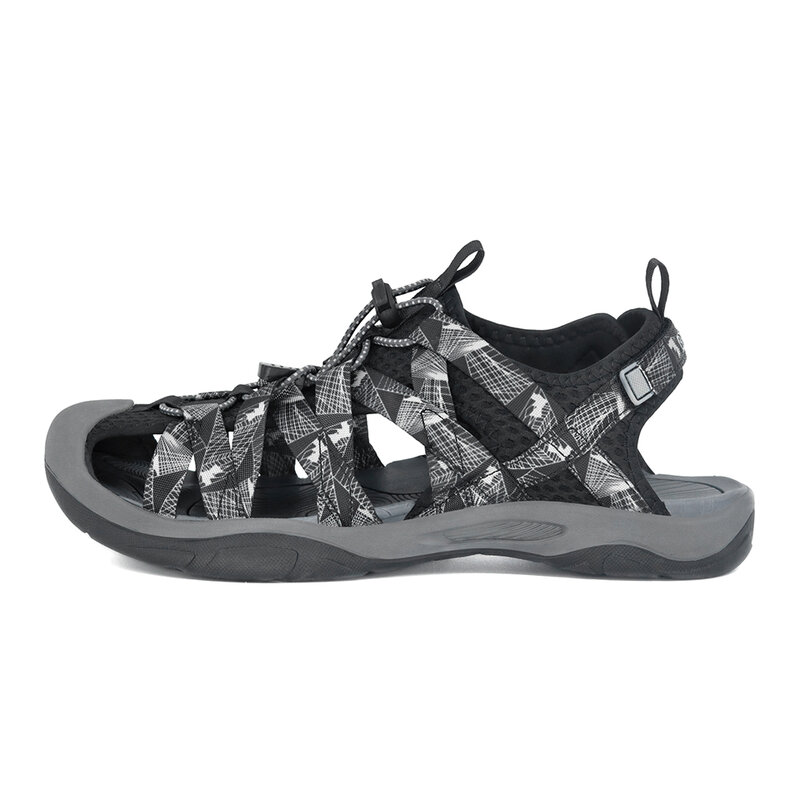 GRITION-Sandalias antideslizantes para hombre, zapatos planos a la moda, de gladiador con punta cerrada, para senderismo y Trekking, para verano, 40-46, novedad de 2021