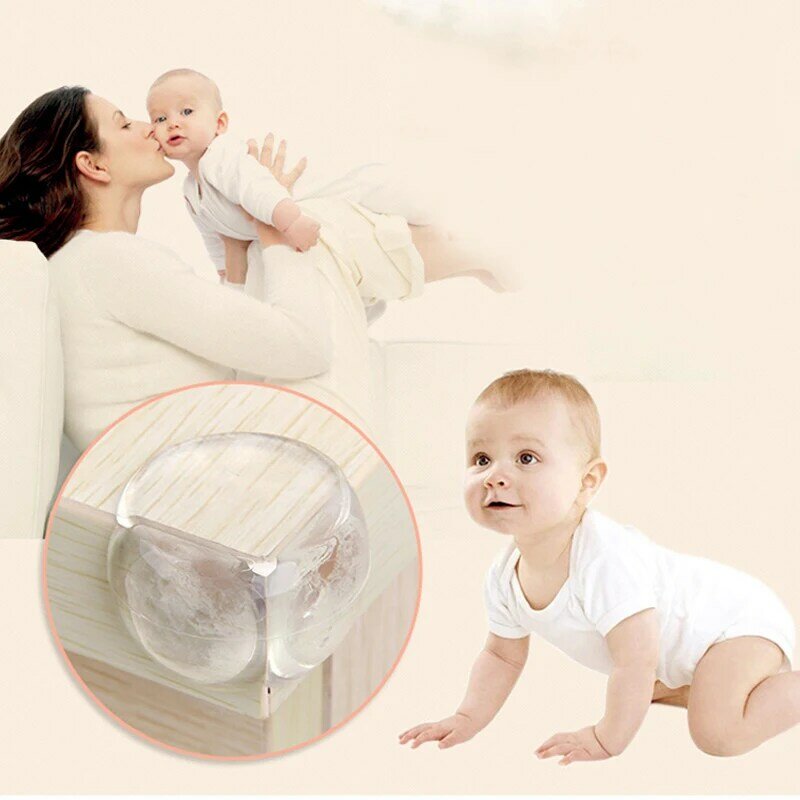 Protetor de canto de mesa de silicone qdrr, protetor de segurança para bebês com proteção anticolisão para crianças #054, 12 ou 16 peças