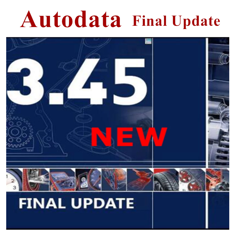 ¡OFERTA 2020! Autodata-software para coche, versión 3,45, Auto-data 3,45, última versión