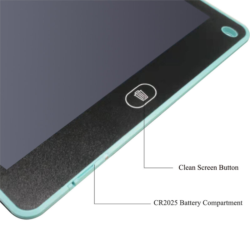 Tablet Tulis Warna LCD 12 "Tablet Gambar Digital Bantalan Tulisan Tangan Papan Tablet Elektronik Portabel Papan Ultratipis